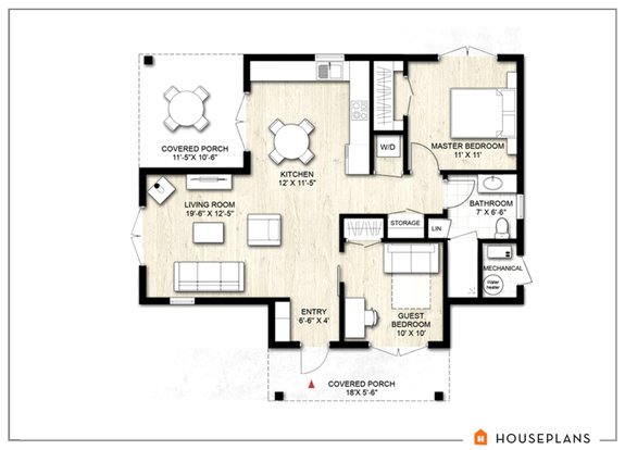 Modern and Cool: Shed Roof House Plans