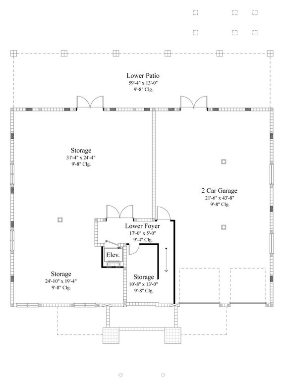 Contemporary Beach House Plan
