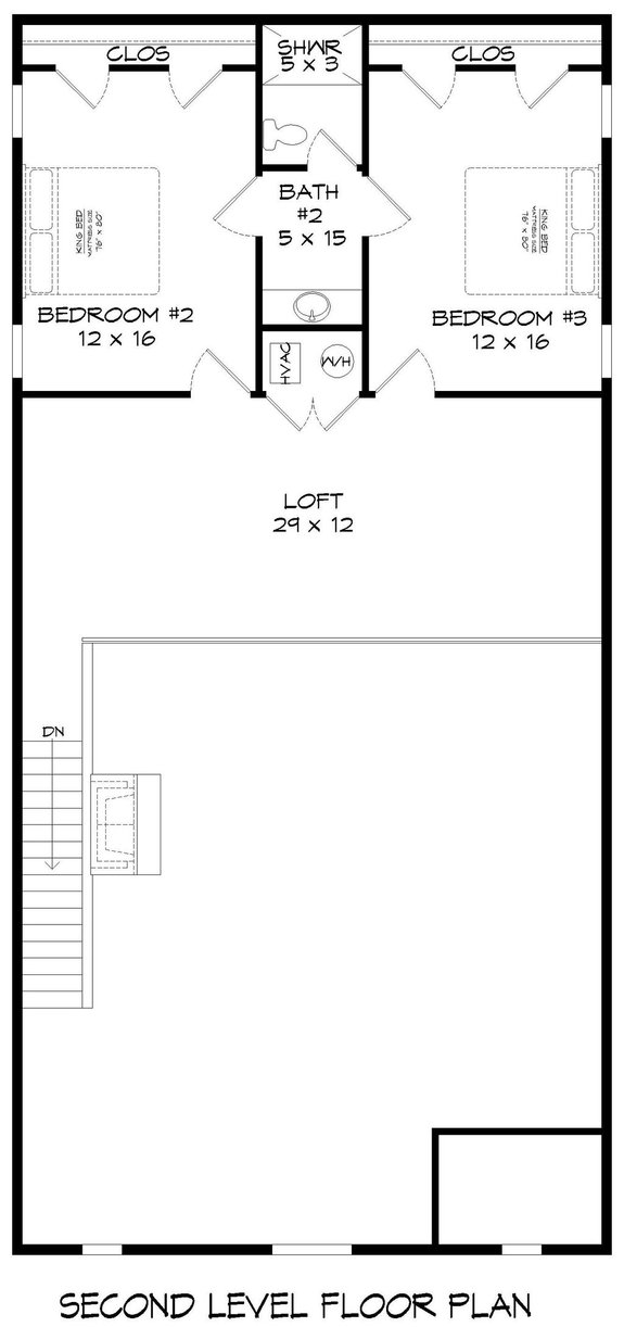 2 Story Barndominium With Wraparound Porch Floor Plans Houseplans Blog 1895