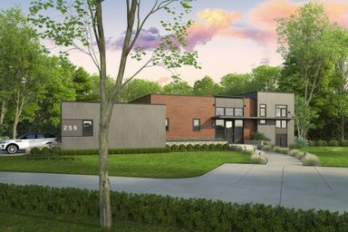 Luxury Single-Story House Plans with Basements from Visbeen Architects