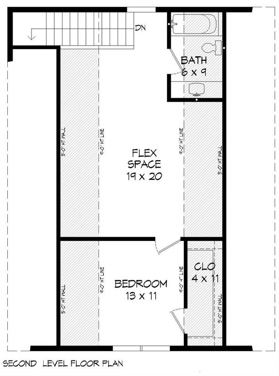 Cabin Style Garage Plan