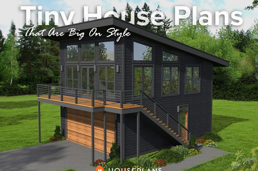 Small Living: Tiny House Plans and Micro Cottage Floor Plans