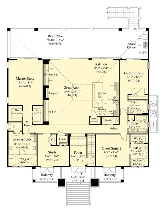 Contemporary Beach House Floor Plans | Floor Roma