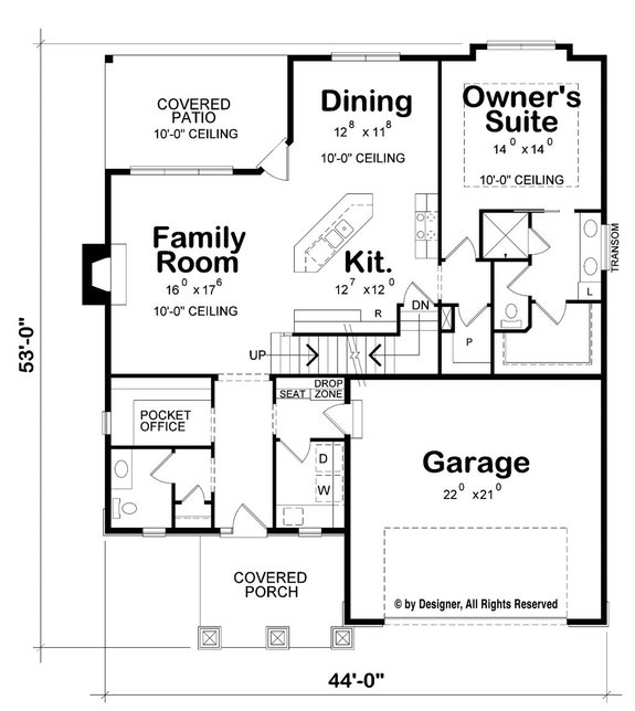 2 Story House Plans For Narrow Lots