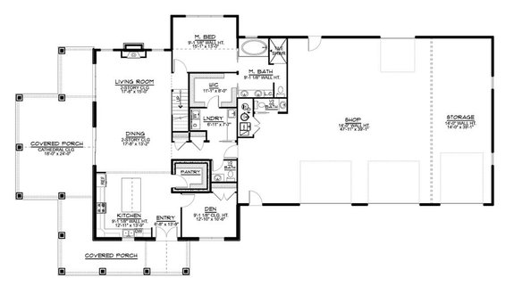 Relaxed Floor Plan with Extra Storage