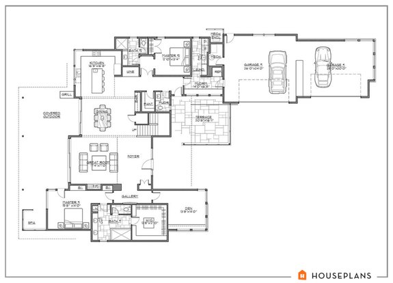 Modern Mansion Floor Plans