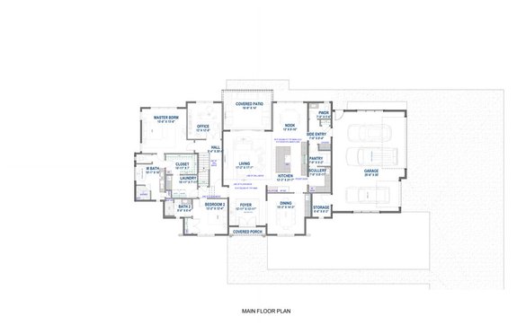 Elegant Home Plan with Media Room