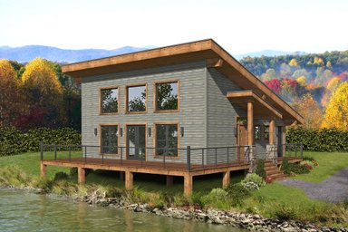 8 Lovely Lake House Plans for Your Waterfront Vacation