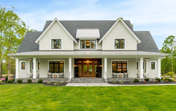 Modern Farmhouse Floor Plans with Photos