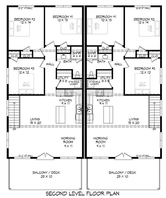 Modern Duplex House Plans Blog