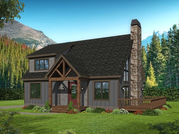 Small Cottage House Plans with Modern Open Layouts - Houseplans