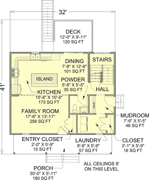 Petite Farmhouse Plan
