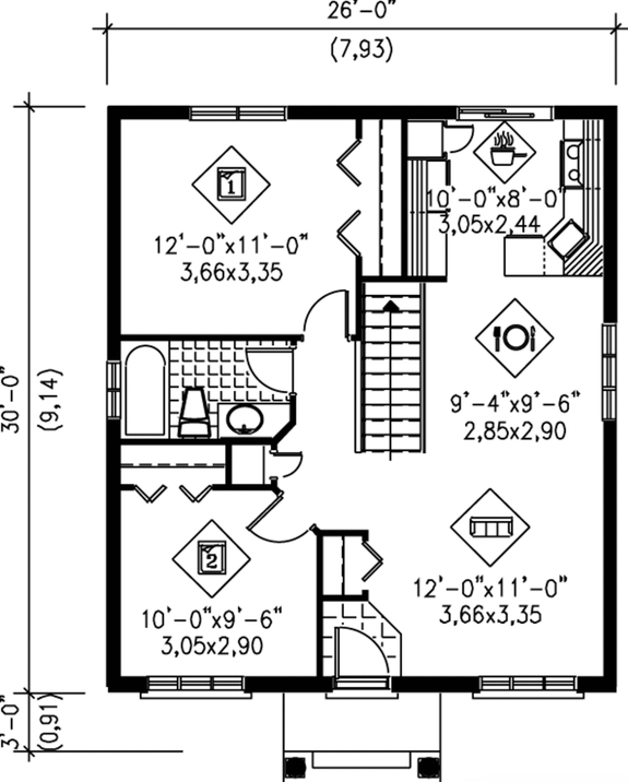 Affordable and Narrow