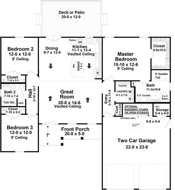 Simple House Plans Blog Homeplans Com, Simple 7 Bedroom House Plans