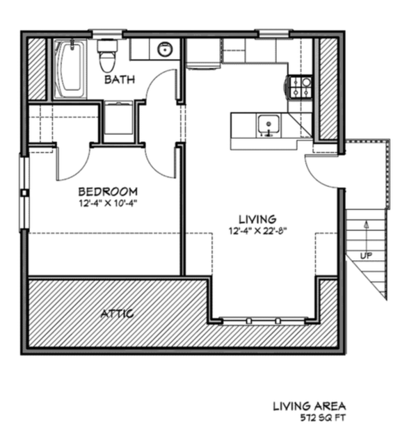How Big is 550 Square Feet? - Blog - Eplans.com