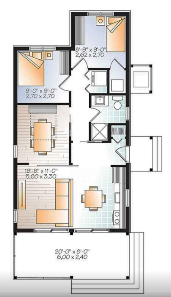 Two Bedroom Lake House