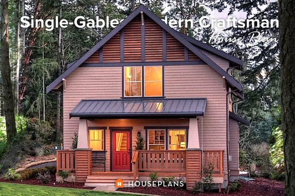 Style Focus: Modern Craftsman House Plans