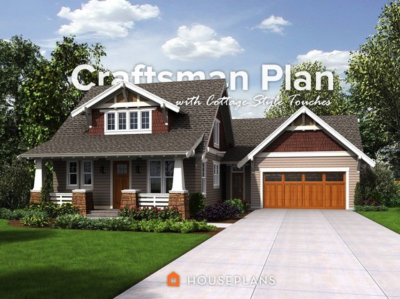 Craftsman Style House Plans: Big and Small