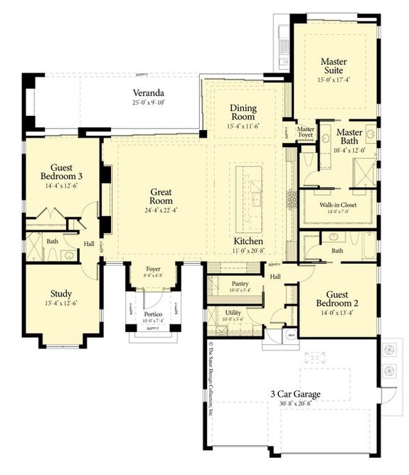 Modern House Plans from the Sater Design Collection