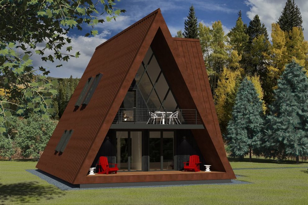 6 Striking A-Frame House Plans with 3 Bedrooms