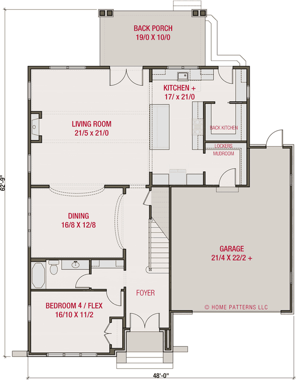 Mudroom with Lockers