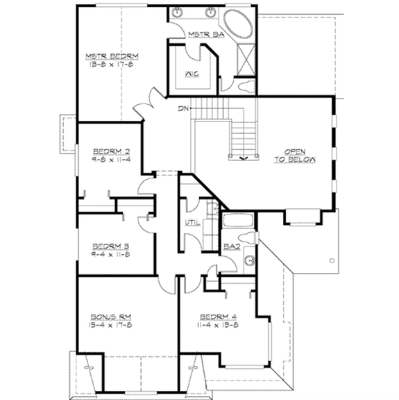 Versatile Colonial Plan
