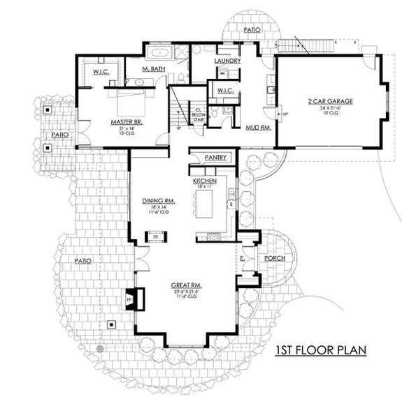 Dream House Plan - Warm Modern House Plans