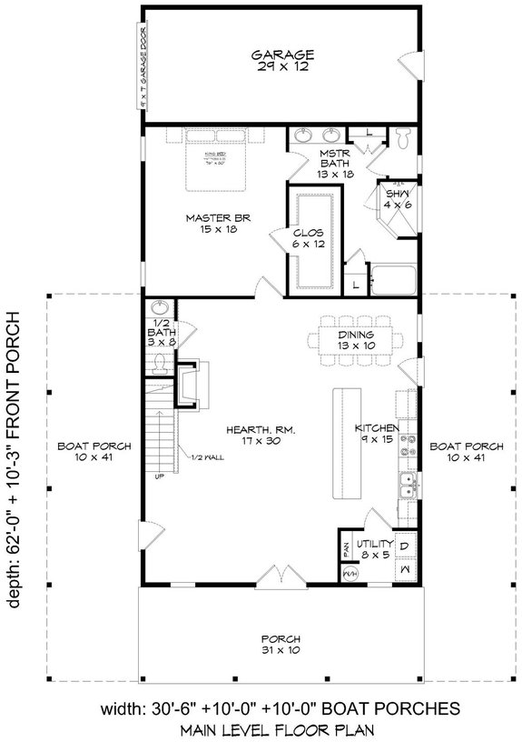 Barndo Plan with Loft