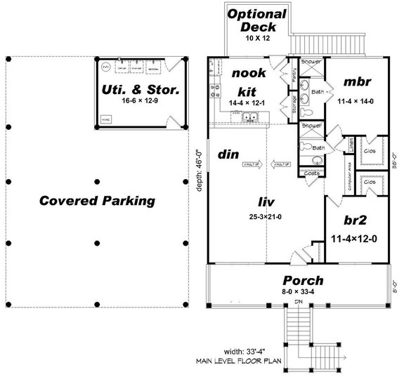 Small Beach House Plan