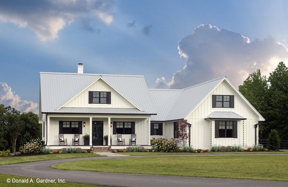 Small Farmhouse Plans Fit For Fall, Contemporary Farmhouse Plans