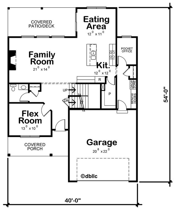 2 Story House Plans for Narrow Lots - Blog 