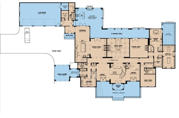 House Plan Design - European Elegance: Old World House Plans We Love