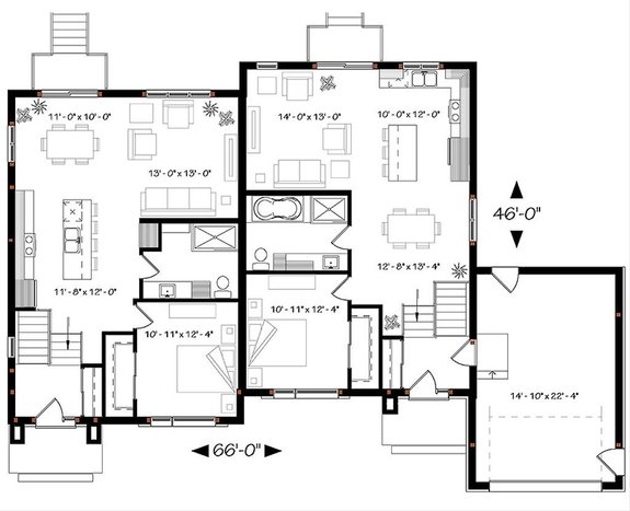 Modern Two-Story House Plan