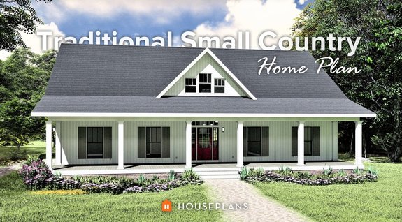 Beautiful Small Country House Plans (with Porches!)
