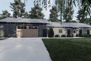 Elevated Open-Concept 1500 Sq. Ft. House Plans with 3 Bedrooms 