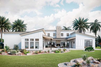 U-Shaped House Plans