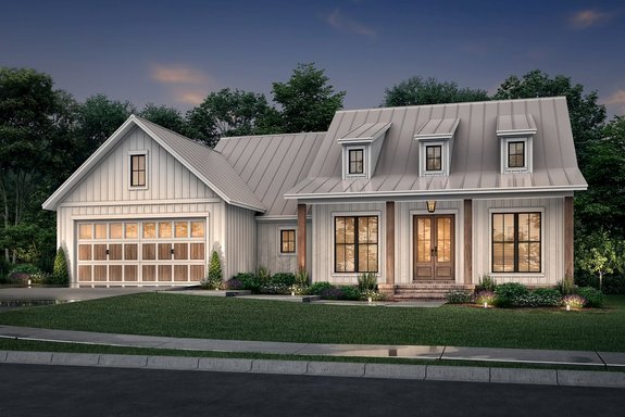 Must Have One Story Open Floor Plans, Most Popular Modern Farmhouse Plans