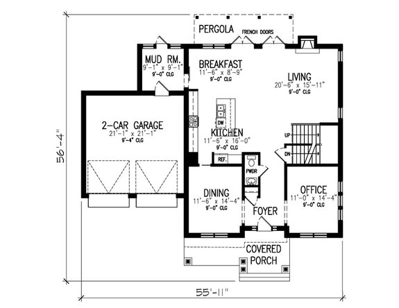 3 Bedroom Farmhouse with Office