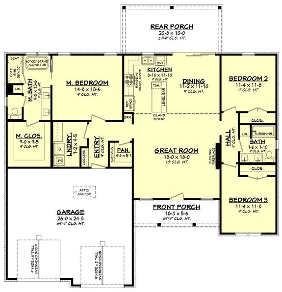 Under 2,000 Square Feet