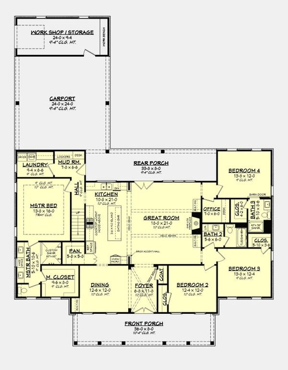 Dream House Plan - Farmhouse Plans: Small to Luxury