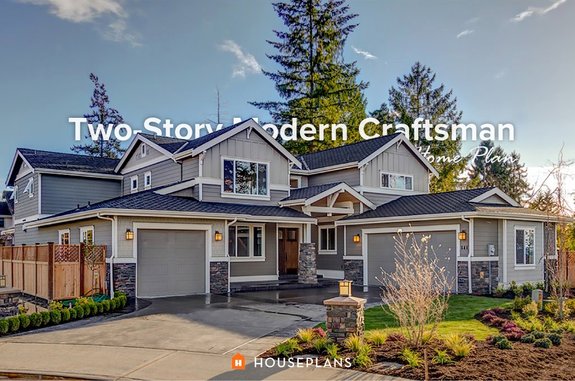 Style Focus: Modern Craftsman House Plans