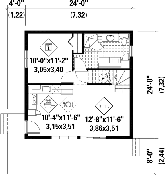 Classic Cabin House Plan