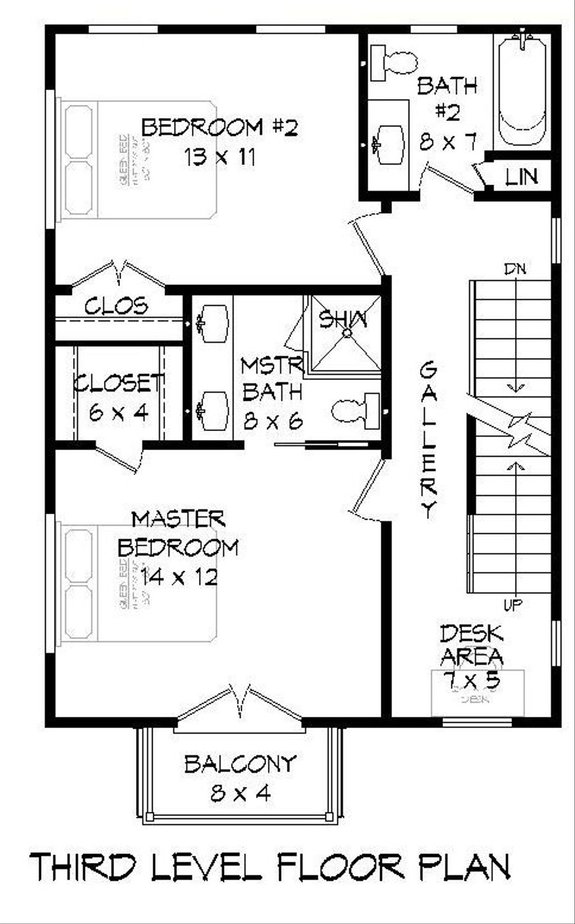 Sleek Contemporary Plan