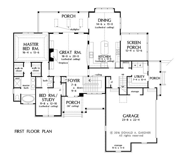 Bungalow House Plans From Don Gardner