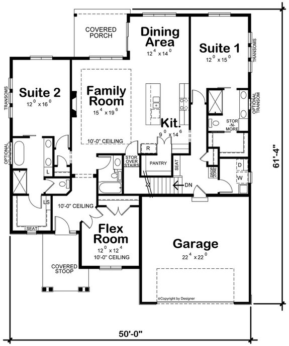 Flexible New House Plan