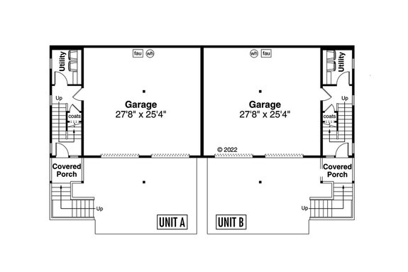 Modern Duplex with Lots of Windows