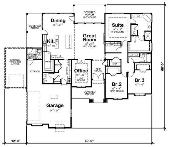 Dream House Plan - 14 New Farmhouse Plans