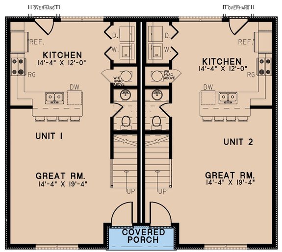 Traditional Multigenerational House Plan