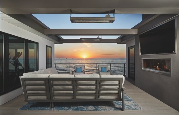 Beach House Plan with Decks and Patios