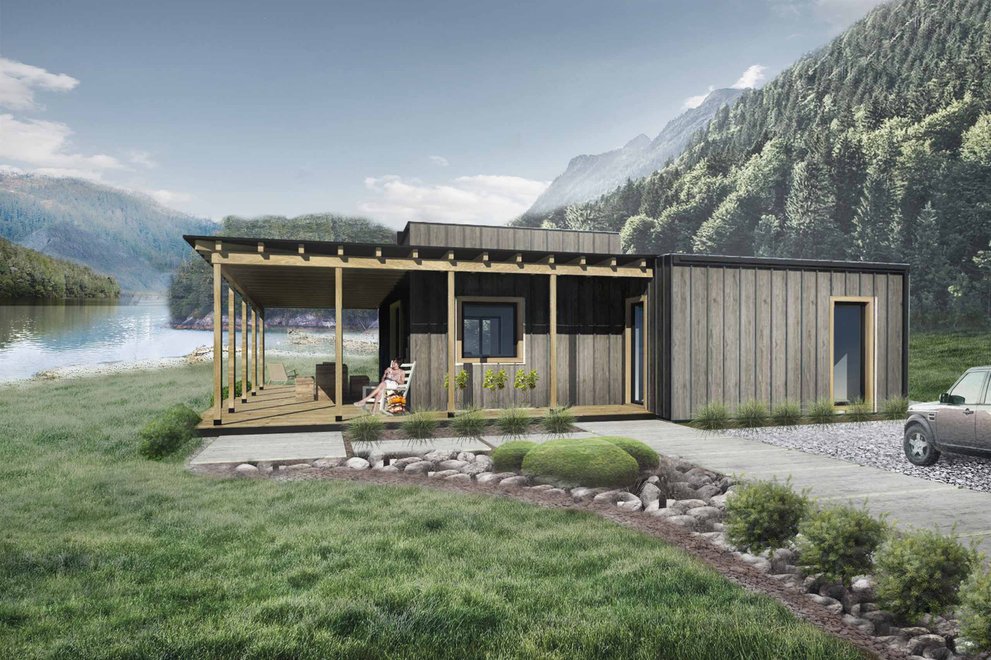 New Rustic Modern House Plans